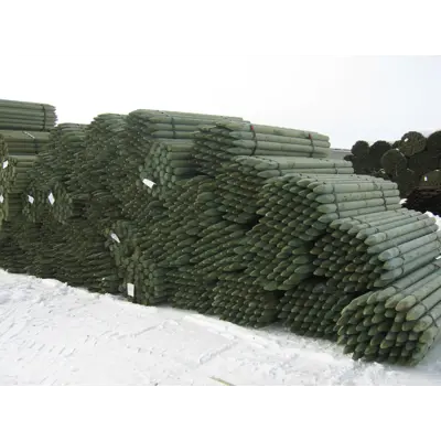 Gjerdestolpe Scanpole impregnert, bilde 3