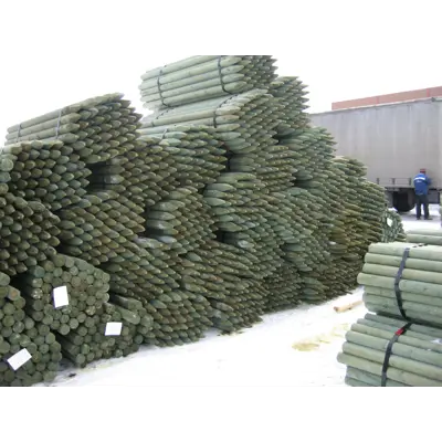 Gjerdestolpe Scanpole impregnert, bilde 4