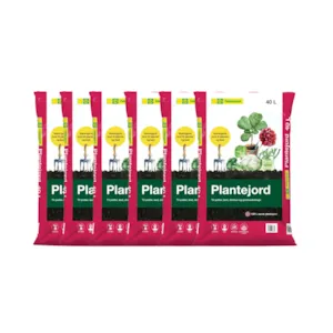 Plantejord 40 L-6 pk