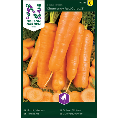 Frø vintergulrot Chantenay Red Cored 3