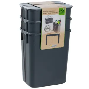 Kildesorteringssett 3 spann