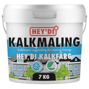 Kalkmaling hvit 7 kg