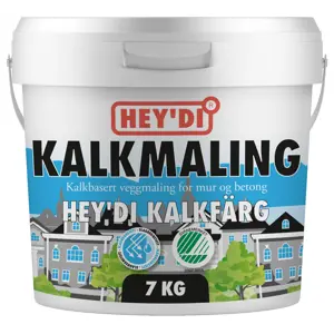Kalkmaling hvit 7 kg