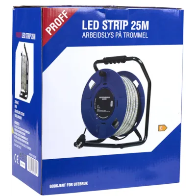 Arbeidslys LED på trommel 25 m, bilde 2