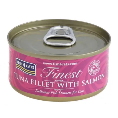 Våtfôr tunfisk med laks 70 g