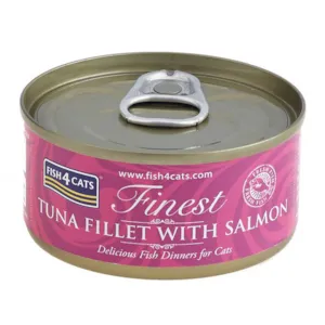 Våtfôr tunfisk med laks 70 g