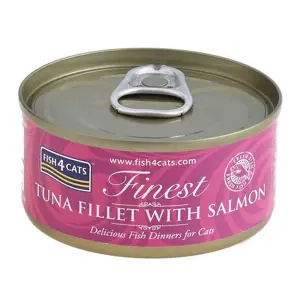 Våtfôr tunfisk med laks 70 g