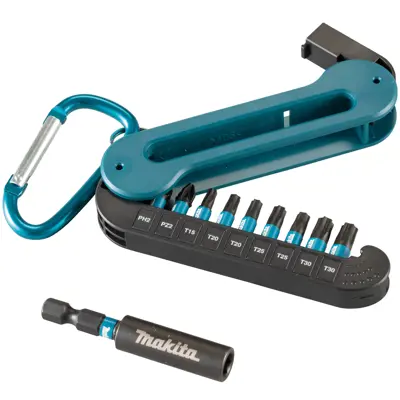 Bitssett Impact Black 1/4" 10 deler, bilde 2