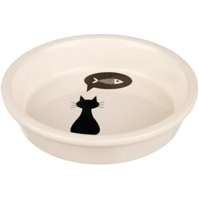 Matskål keramikk hvit 0,25 L