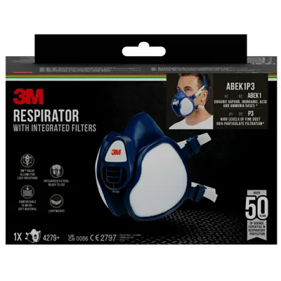 Halvmaske 4279 + BC1N FFABEK1P3