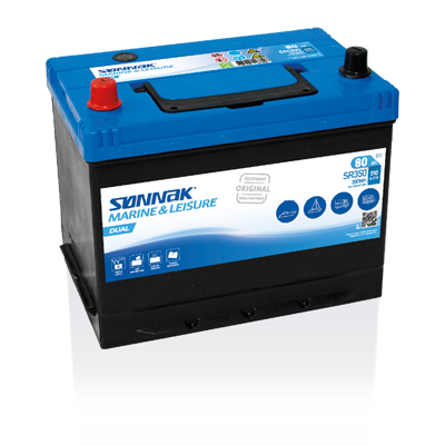 Båt og fritidsbatteri Dual SR350