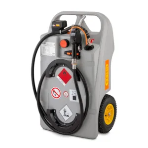 Transporttank med CAS batteri 4 Ah100 L