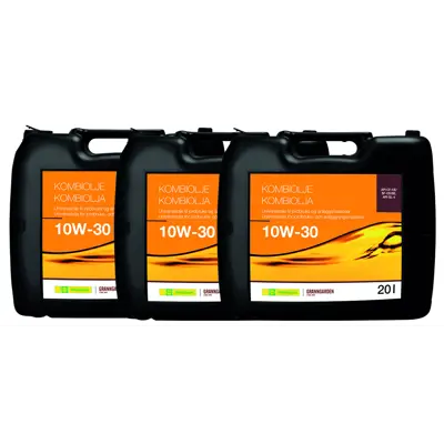 Kombiolje SAE 10W-30 20 L 3 pK