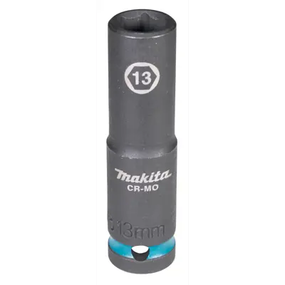 Kraftpipe lang Impact Black 13 mm 1/2"