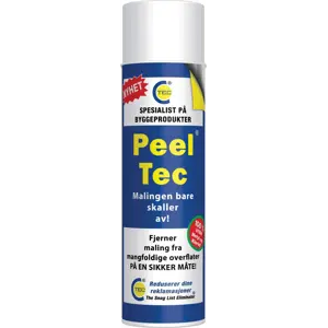 Maling og lakkfjerner Peel Tec 500 ml