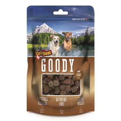 Hundesnacks Goody med geit 100 g
