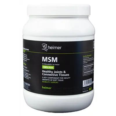 MSM 100% tilskudd 1000 g