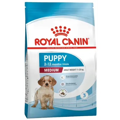 Hundefôr Medium Puppy 15 kg