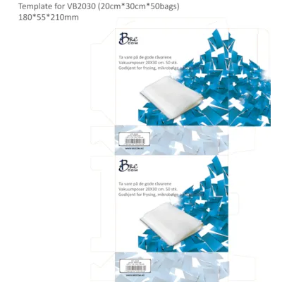 Vakuumpose 20x30 cm 50 stk, bilde 2