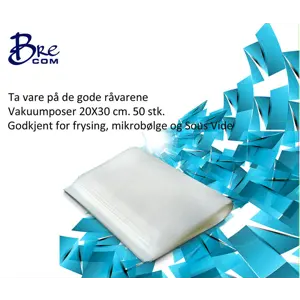 Vakuumpose 20x30 cm 50 stk