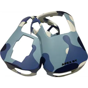 Fargedeksel Apex blå kamuflasje