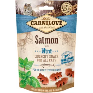 Kattesnacks kjeks med laks 50 g