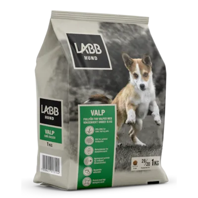 Hundefôr Valp små raser 1 kg
