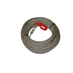 Ståltau med krok 6,57 t