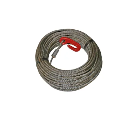 Ståltau med krok 6,57 t