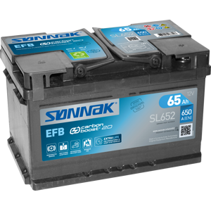 Bilbatteri EFB start og stop SL652