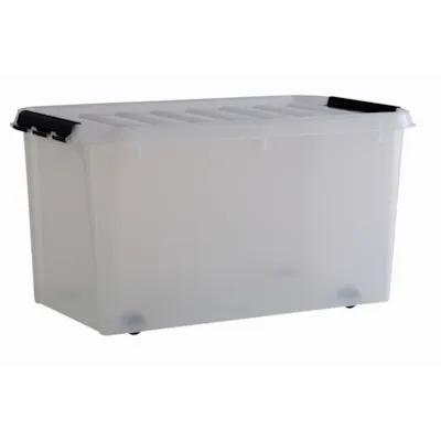 Oppbevaringsboks med lokk 70 L