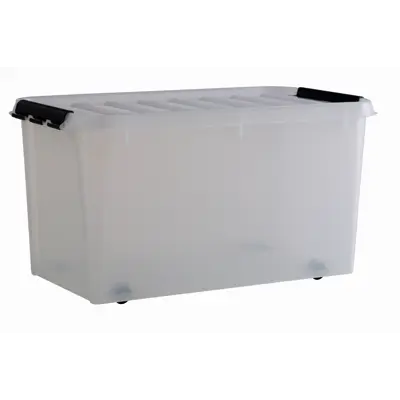 Oppbevaringsboks med lokk 70 L