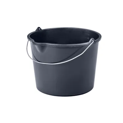 Murerbøtte svart 12 L