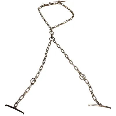 Krybbeende kjettinglenke dobbel