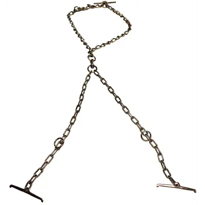 Krybbeende kjettinglenke dobbel