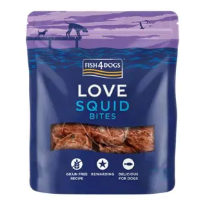 Hundesnacks Love Squid Bites 80 g