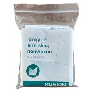 Trekanttørkle 96x96x136 cm