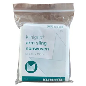 Trekanttørkle 96x96x136 cm