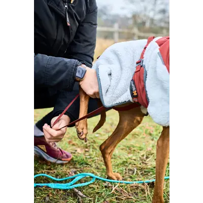 Trekking fleece jakke grå, bilde 3