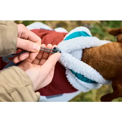 Trekking fleece jakke grå, bilde 4