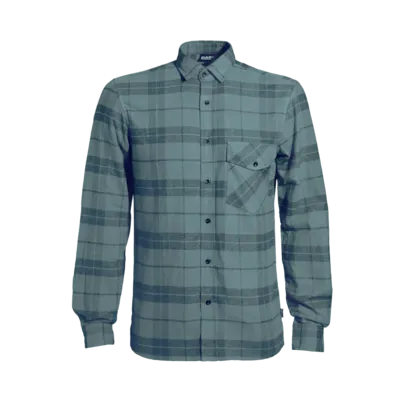 Flanellskjorte grønnrutet herre