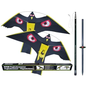 Fugleskremsel 2 pk med 7 meter stang