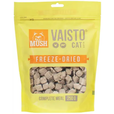 Kattemat Vaisto Cat gul frysetørket 250 g