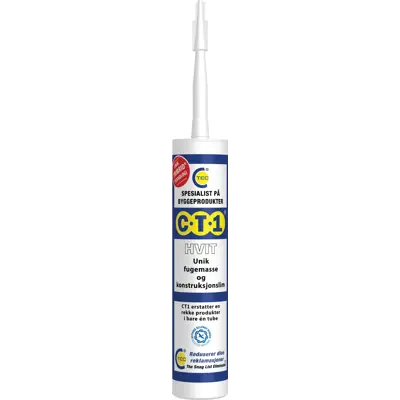 Fugemasse & lim Tribrid hvit 290 ml