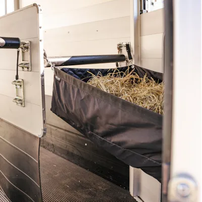 Høynett firkantmodell svart