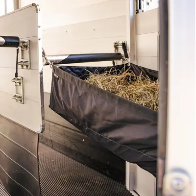 Høynett firkantmodell svart