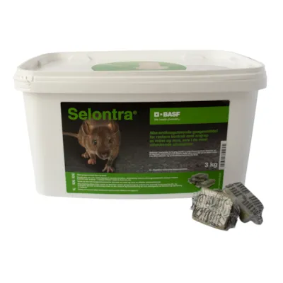 Selontra gnagermiddel 3 kg, bilde 2