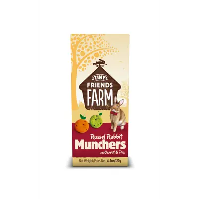 Godbiter til kanin Munchers 120 g