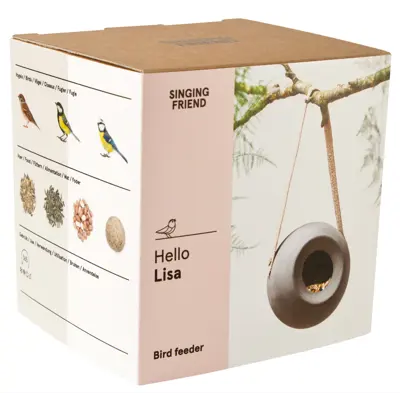 Fuglemater Lisa grå