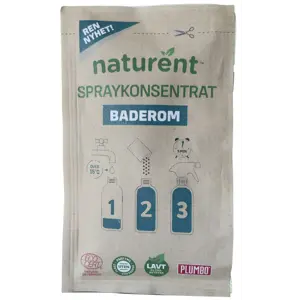 Spraykonsentrat baderom 750 ml
